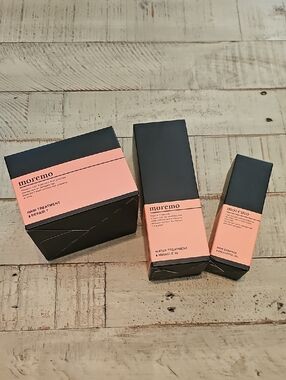 Moremo Hair Treatment Trio Bundle - Factory Sealed/Boxed